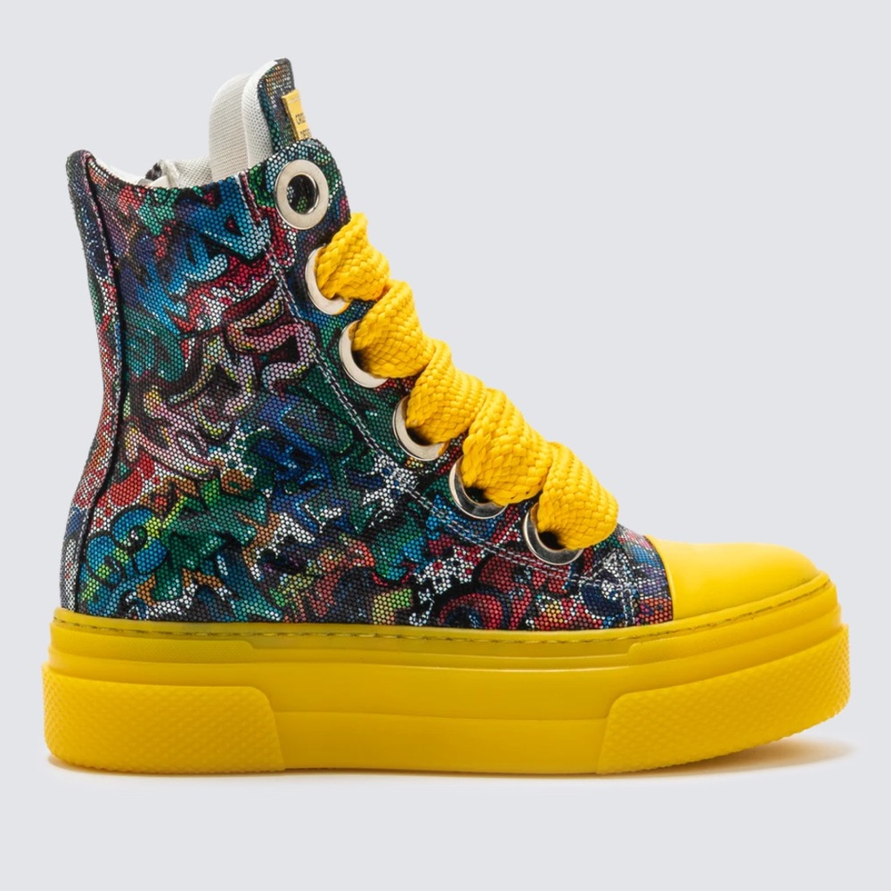 Colorful Women Calipso 300 High-Top Sneakers